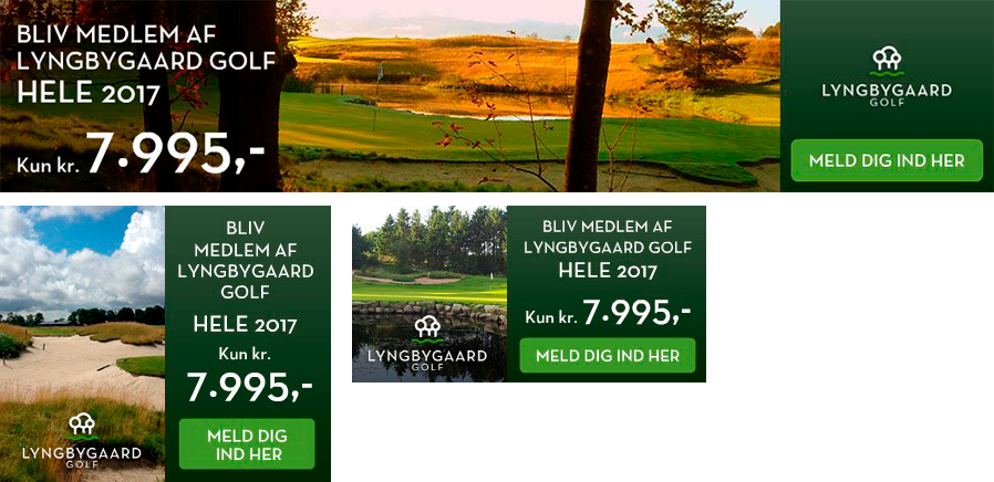 Lyngbygaard Golf Webbannere